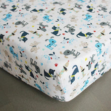 Load image into Gallery viewer, Bow Vow- Baby Crib Sheet