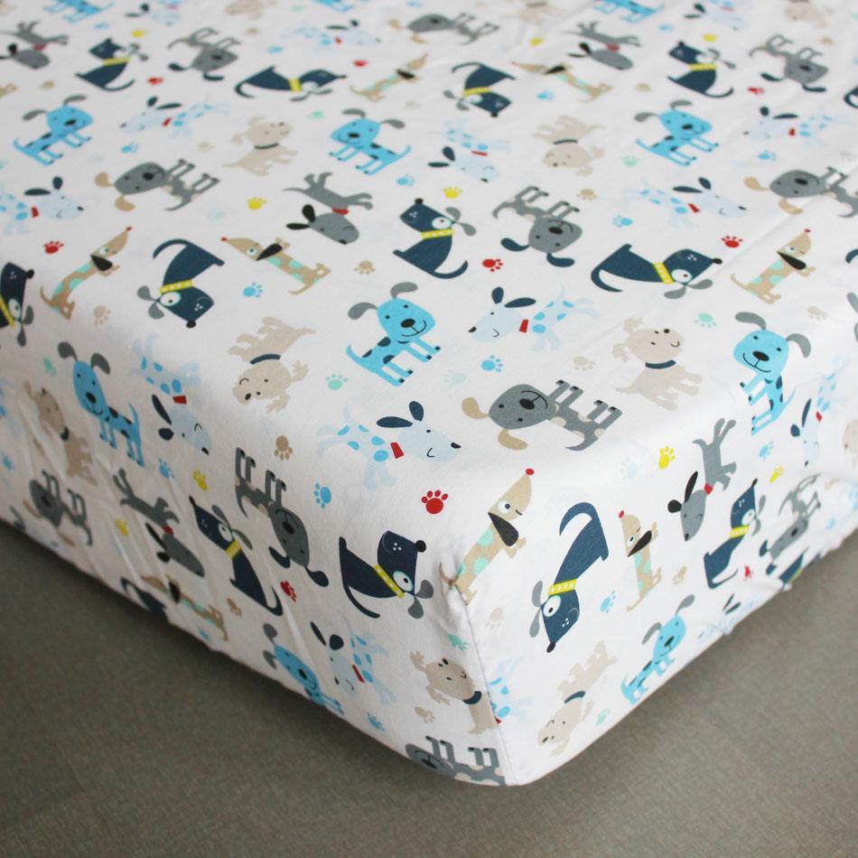 Bow Vow- Baby Crib Sheet