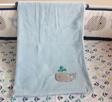 Load image into Gallery viewer, Baby Whale- Baby Blanket