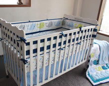 Load image into Gallery viewer, Baby Whale - Baby Bumper Set