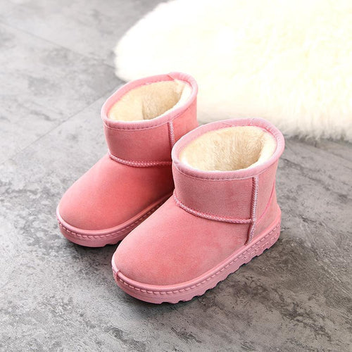 Baby Pink Ankle Length Boots