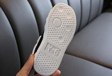 Load image into Gallery viewer, Orange and Black Canvas Sports Shoes