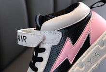 Load image into Gallery viewer, Pink and Black Canvas Sports Shoes