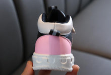 Load image into Gallery viewer, Pink and Black Canvas Sports Shoes
