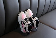 Load image into Gallery viewer, Pink and Black Canvas Sports Shoes