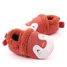 Load image into Gallery viewer, Red Penguin Baby Shoes