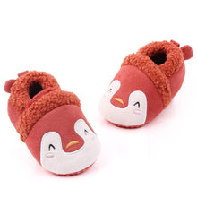 Load image into Gallery viewer, Red Penguin Baby Shoes
