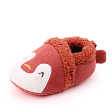 Load image into Gallery viewer, Red Penguin Baby Shoes