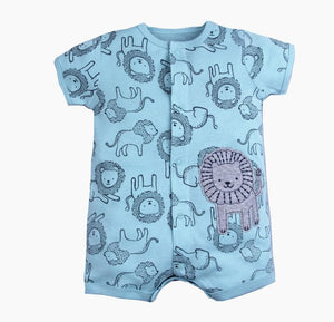 Baby Romper Shorts- Little Lion Cub