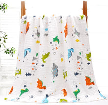 Load image into Gallery viewer, Baby Blanket - Happy Dino