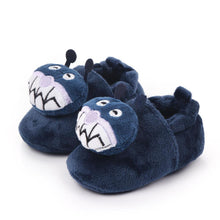 Load image into Gallery viewer, Baby Graphic Navy Shoes
