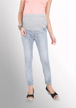 Load image into Gallery viewer, Smart Blue Denims with Belly Support