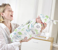 Load image into Gallery viewer, Baby Swaddle Combo - NatureMe &amp; Coco Melon