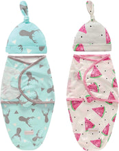 Load image into Gallery viewer, Baby Swaddle Combo - CocoMelon &amp; PolarStag