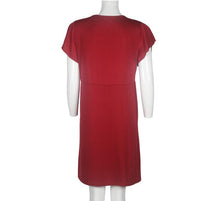 Load image into Gallery viewer, Lace Wine Maternity and Nursing Dress