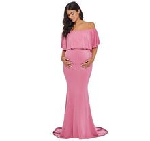 Load image into Gallery viewer, Blush Pink Maternity Dress