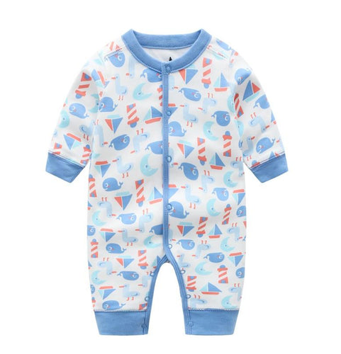 Baby Romper- Ahoy Sailor