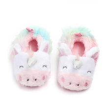 Load image into Gallery viewer, Fluffy Unicorn Baby Shoes