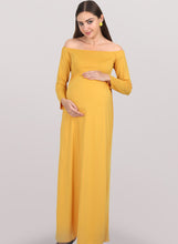 Load image into Gallery viewer, Daisy Yellow Maternity Dress
