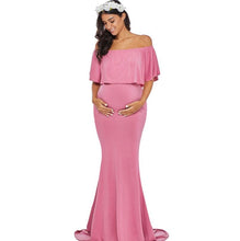 Load image into Gallery viewer, Blush Pink Maternity Dress
