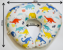 Load image into Gallery viewer, Nursing Pillow- My Dino World