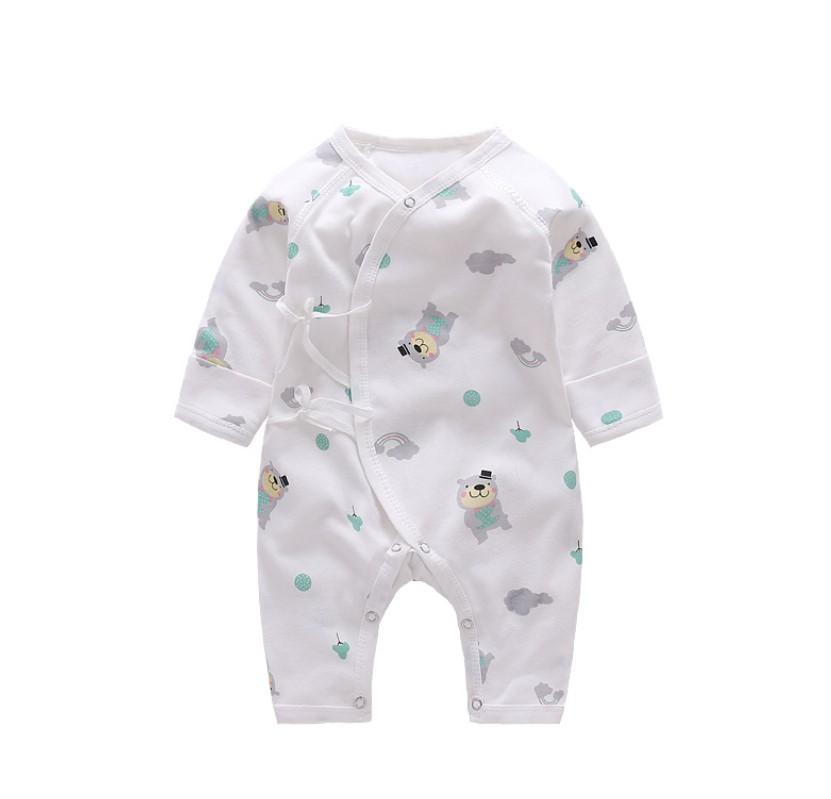 Jungle bear baby romper (Jabla style)
