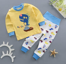 Load image into Gallery viewer, Naughty Dino  Baby and Toddler Pyjama Set