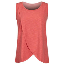 Load image into Gallery viewer, Comfort Mommy Maternity and Nursing Wear Top - Orange