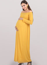 Load image into Gallery viewer, Daisy Yellow Maternity Dress