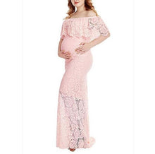 Load image into Gallery viewer, Petal Peach Maternity Dress