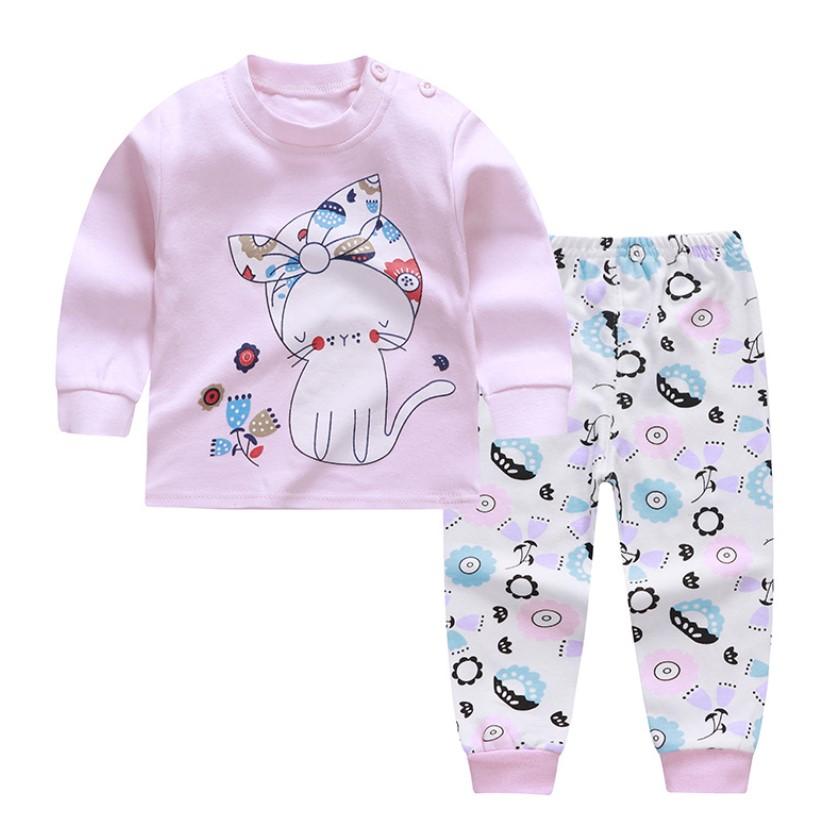 Baby and Toddler Pyjama Set- Sweet Kitty 