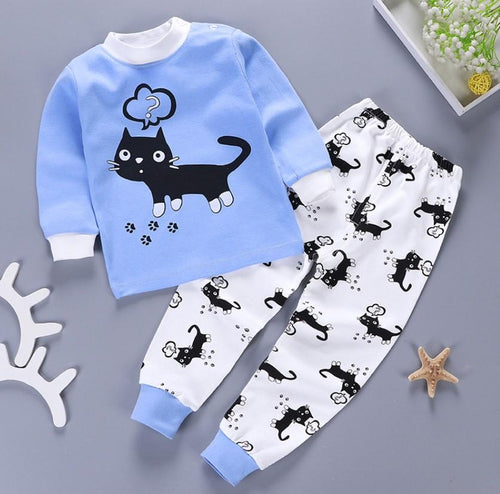 Sabrina the Cat Baby and Toddler Pajama Set