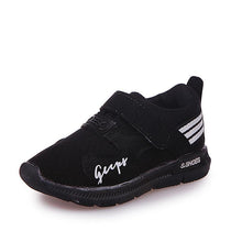 Load image into Gallery viewer, Black LED Velcro Shoes
