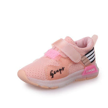 Load image into Gallery viewer, Pink LED Velcro Shoes