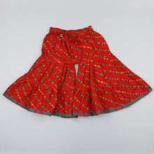 Load image into Gallery viewer, Moss And Red Sharara Top Set