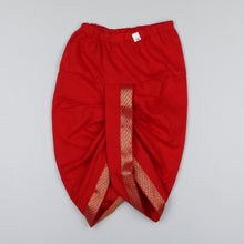 Load image into Gallery viewer, Indigo and Red Print Boys Dhoti Kurta