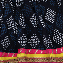 Load image into Gallery viewer, Yellow and Indigo Girls Lehenga Set