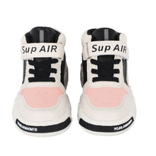 Load image into Gallery viewer, Pink and Black Canvas Sports Shoes