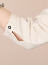 Load image into Gallery viewer, Peacock Blue with Crafted Khaadi Maternity and Nursing Kurti - Sleeves