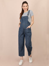 Load image into Gallery viewer, Blue Maternity Denims Dungaree