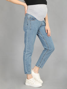 Side look of the denim