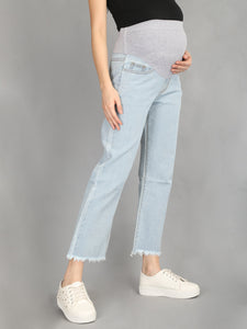 Side look of the denim