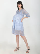 Load image into Gallery viewer, Pristine Grey Maternity Dress