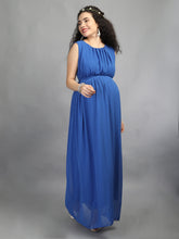 Load image into Gallery viewer, Royal Blue Maternity Dress
