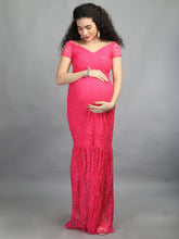 Load image into Gallery viewer, Hot Pink Maternity Dress