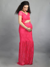 Load image into Gallery viewer, Hot Pink Maternity Dress