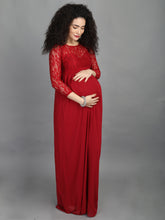 Load image into Gallery viewer, Mulberry Maternity Dress