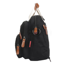 Load image into Gallery viewer, Mini Diaper Bag for Casual Outings- Black