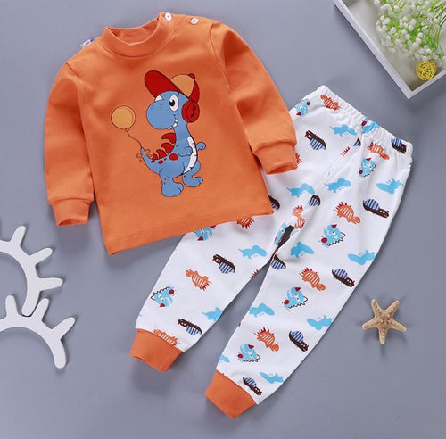 Dino the Racer Baby and Toddler Pyjama Set