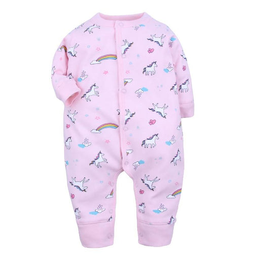 Baby Romper- Pink Unicorn